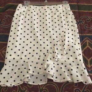 Polka Dot skirt with frills